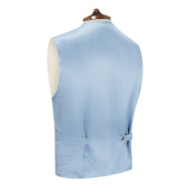 Hyde Blue Harlequin Silk Waistcoat