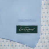Hyde Blue Harlequin Silk Waistcoat