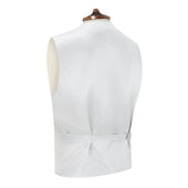 Hayward Green Yellow Acorn Jacquard Silk Waistcoat