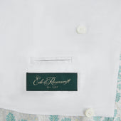 Hayward Green Yellow Acorn Jacquard Silk Waistcoat