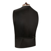 Hayward Purple Black Check Evening Waistcoat