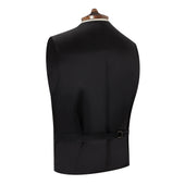 Hayward Charcoal Wool Cashmere Waistcoat