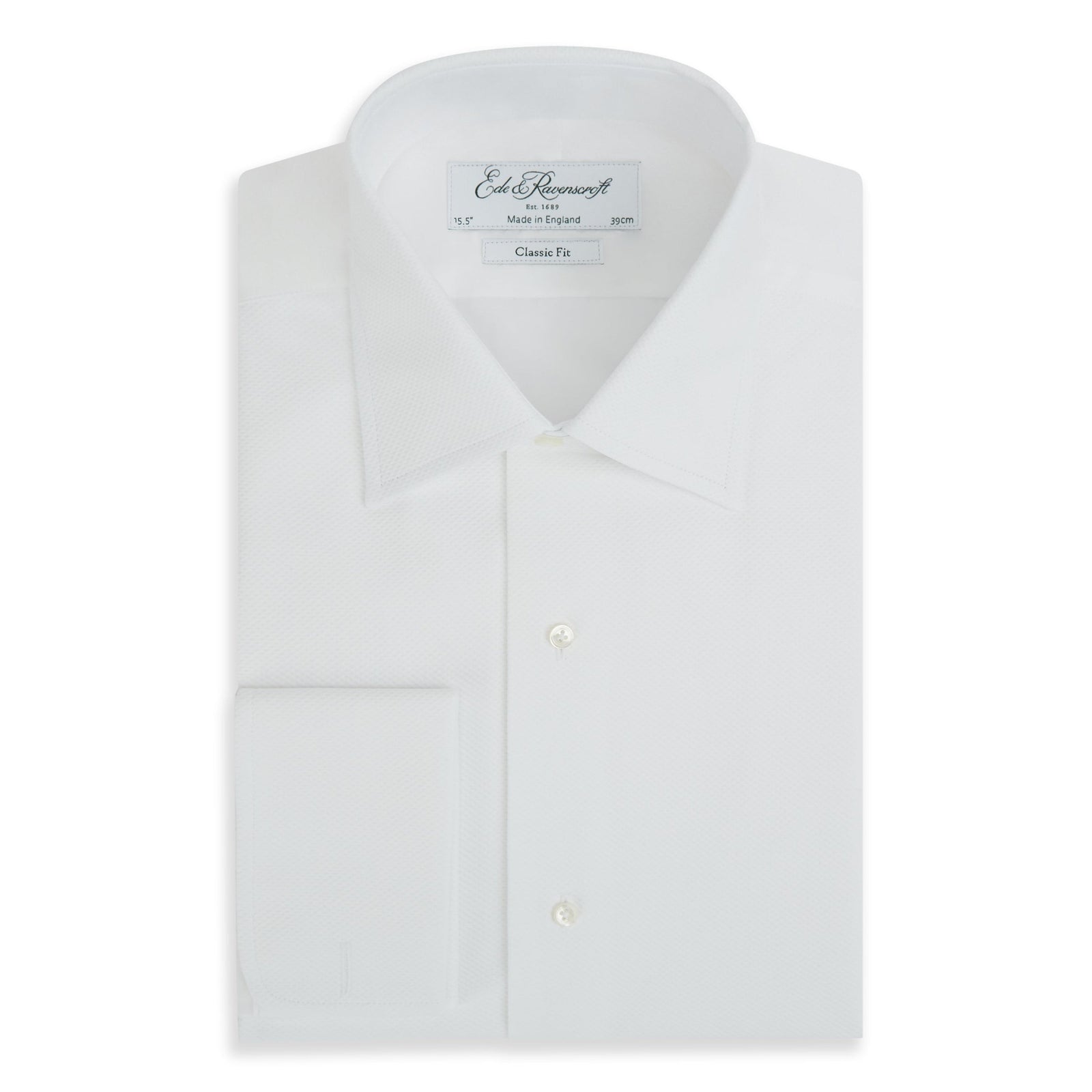 Dalton White Traditional Marcella Shirt