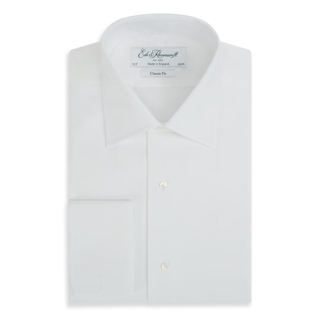 Dalton White Traditional Marcella Shirt
