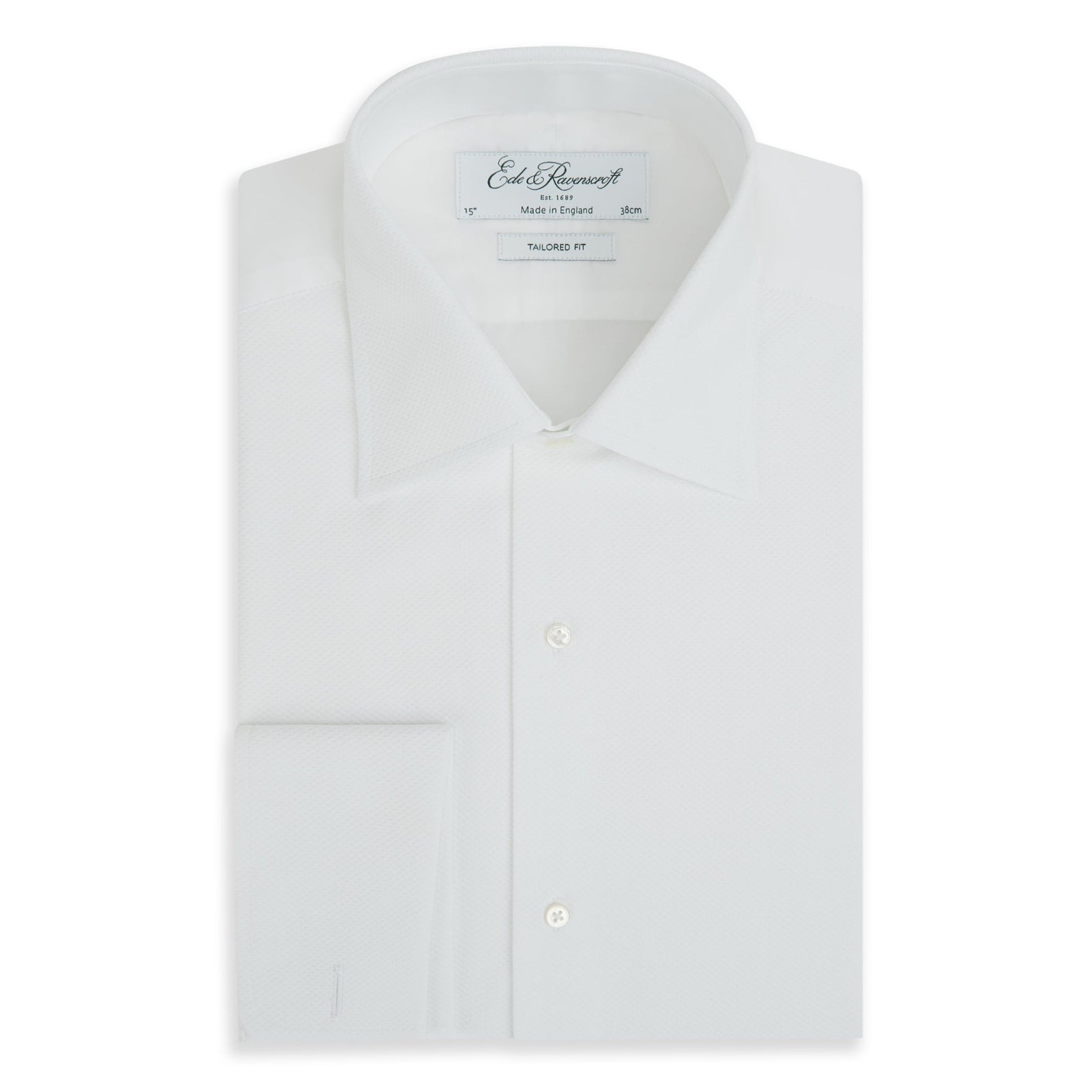 Derwin White Traditional Marcella shirt