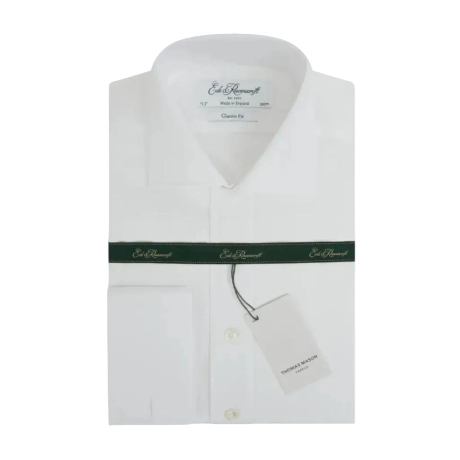 Ambrose White Royal Oxford Cotton Shirt