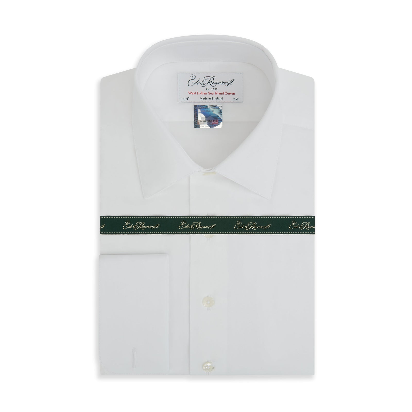 Sylvan White Sea Island Cotton Shirt