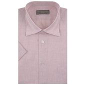 Aubrey Pale Pink Short Sleeve Linen Shirt