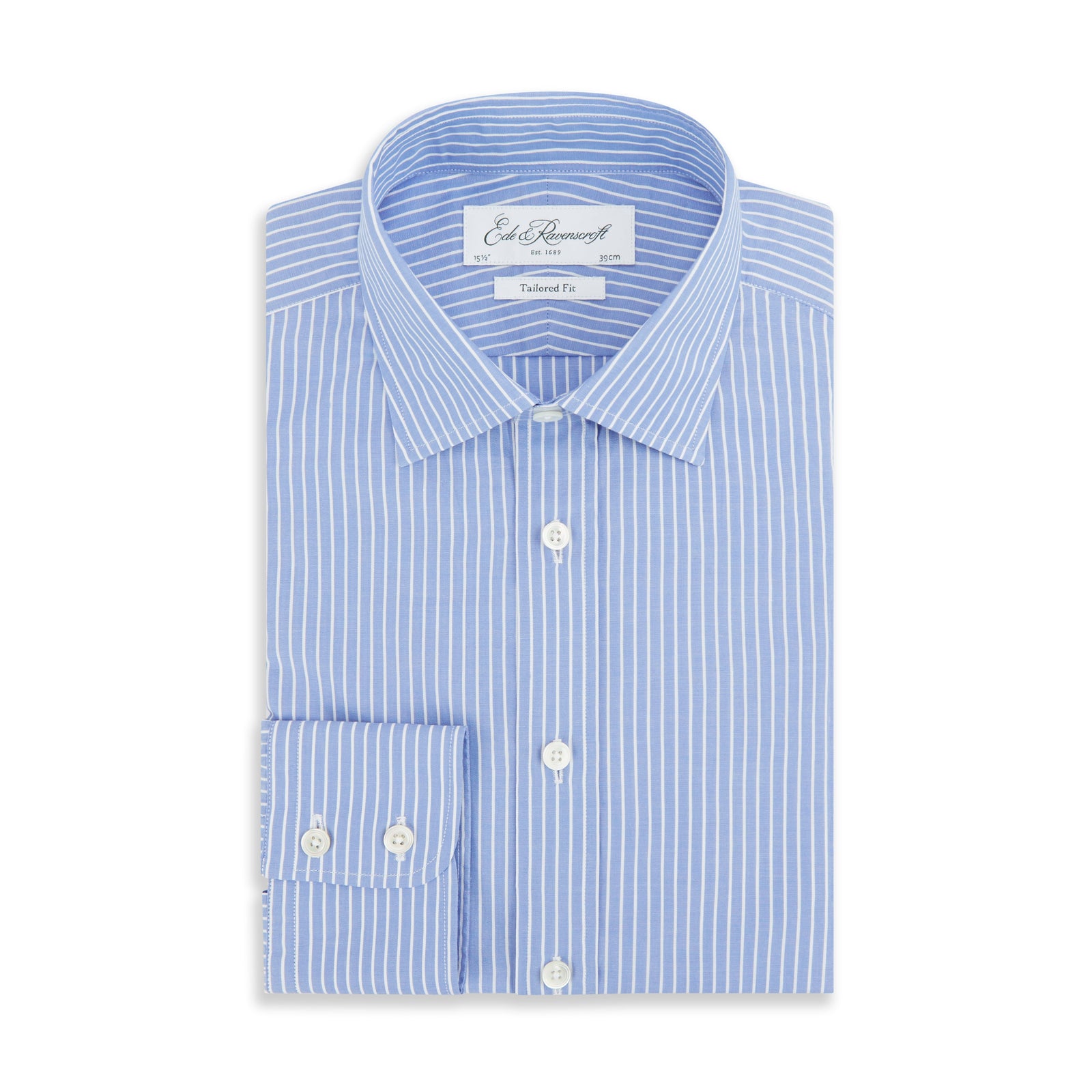 Alex Blue White Stripe Shirt