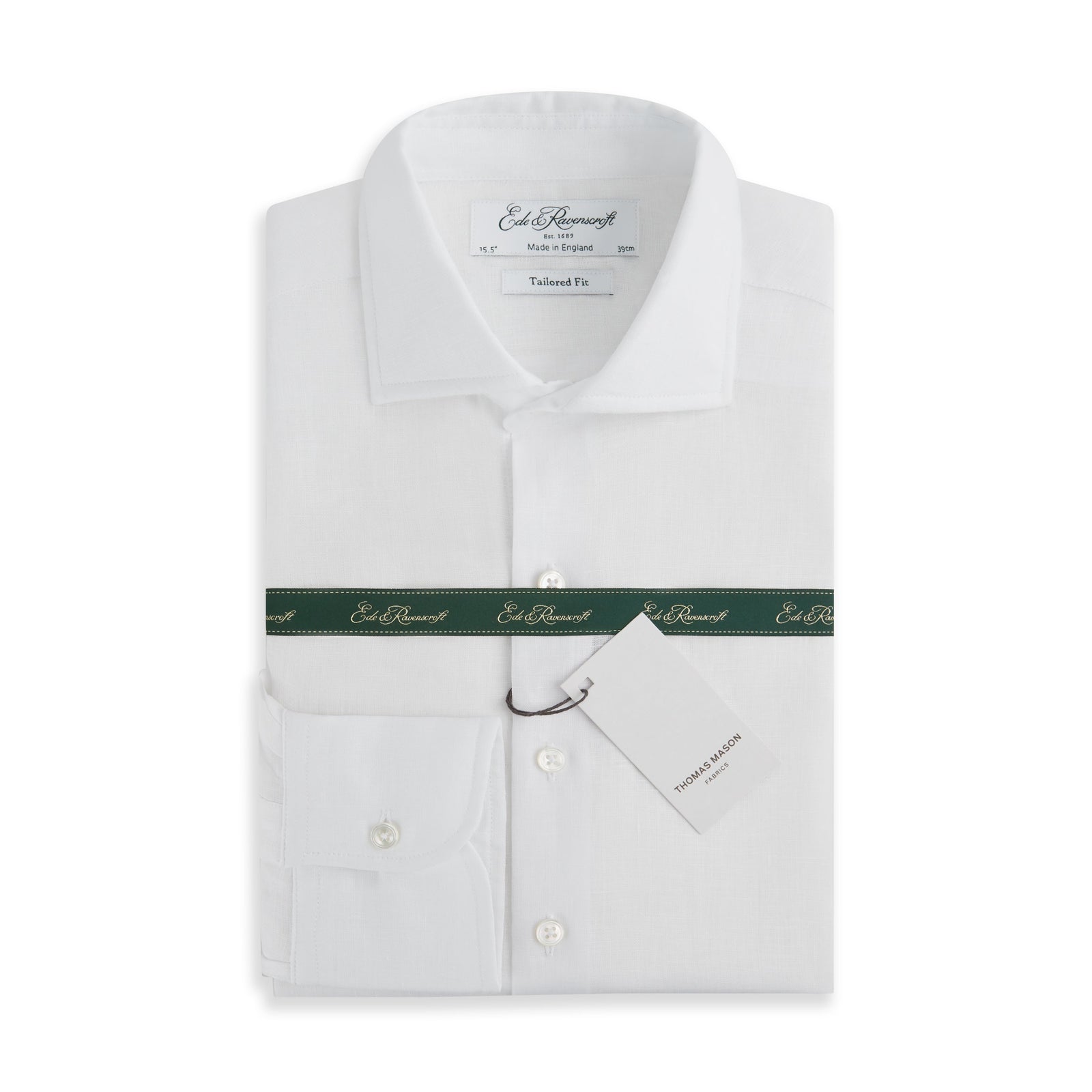 Ampton White Linen Shirt
