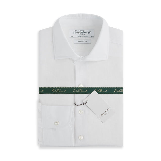 Ampton White Linen Shirt