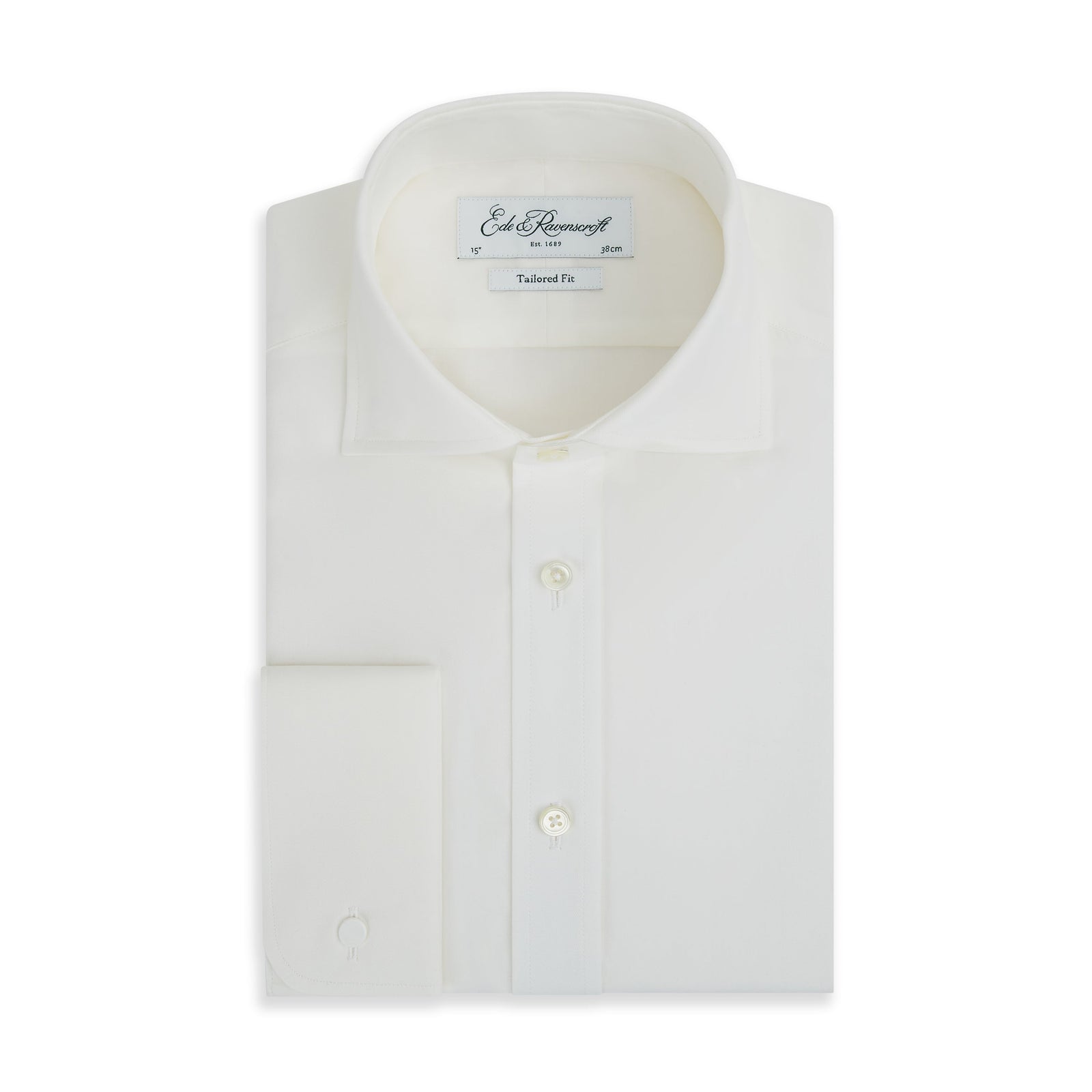 Abbott White Twill Shirt