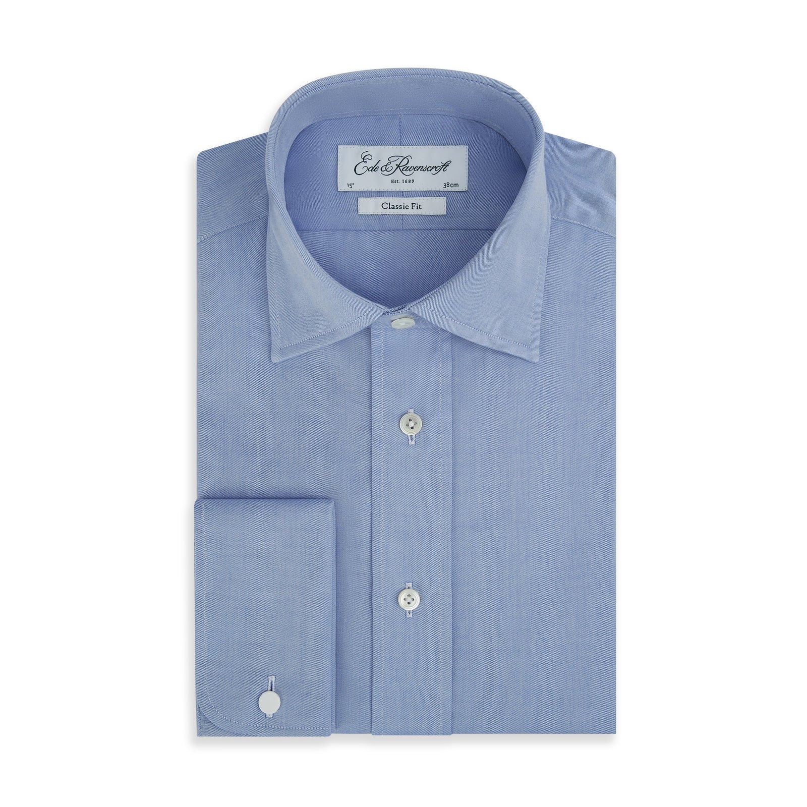 Ainsley Blue Twill Shirt