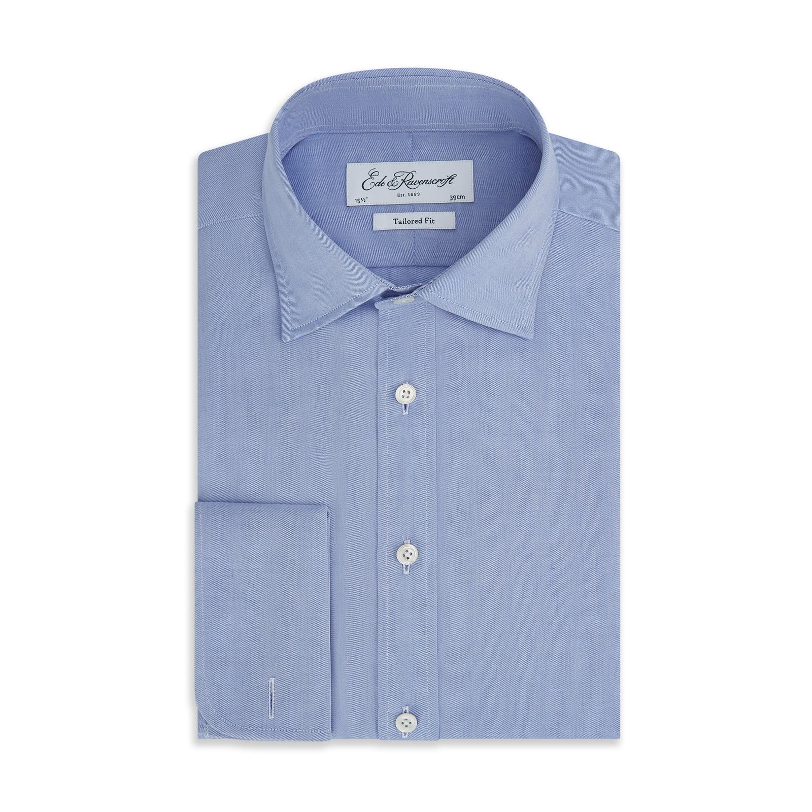 Andrew Blue Twill Shirt
