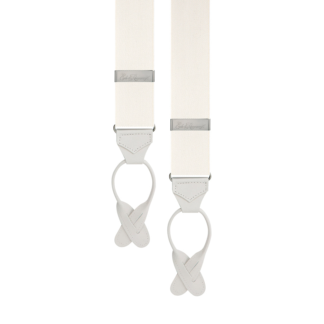 Cream Barathea Braces