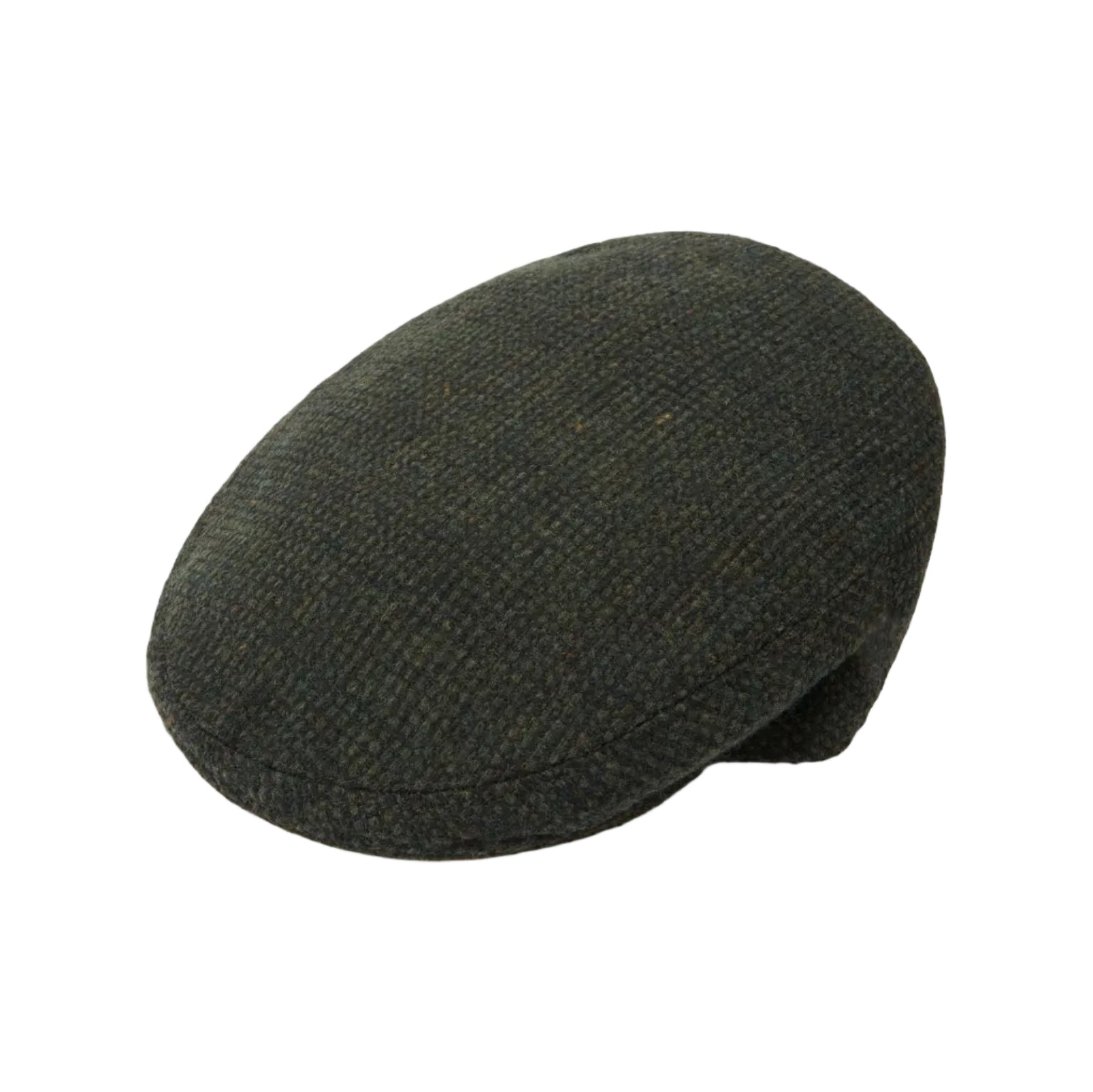 Heydon Green Marl Flat Cap