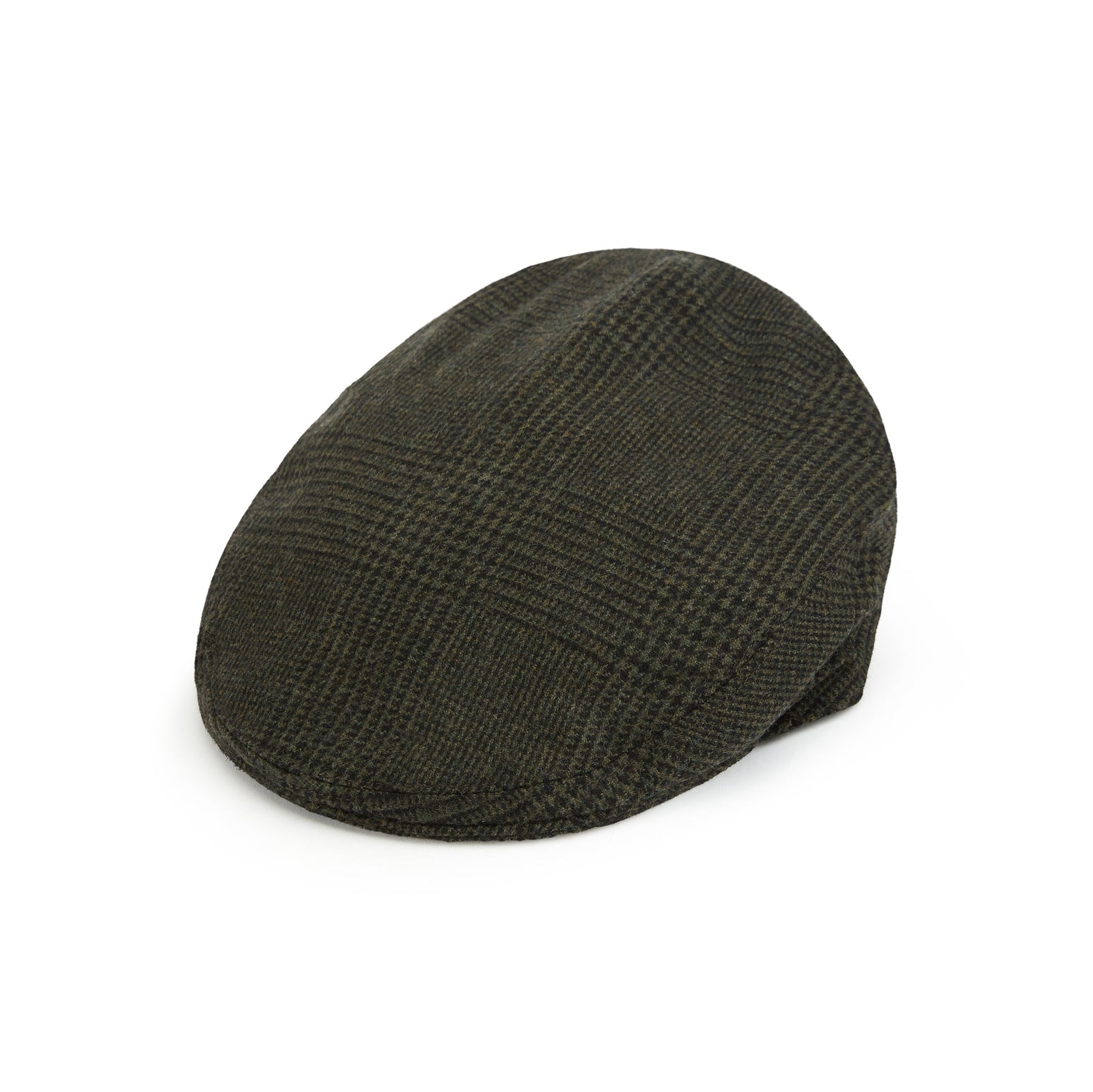 Heydon Green Glen Plaid Flat Cap