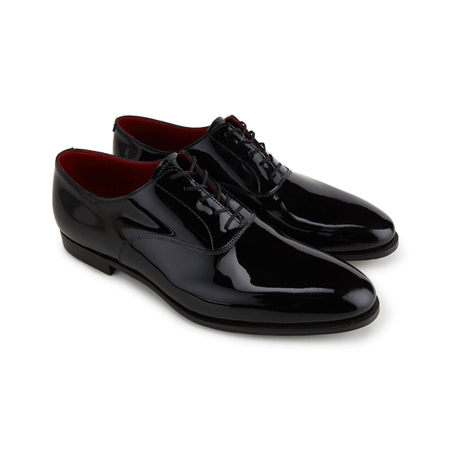 Overton Black Patent Oxford