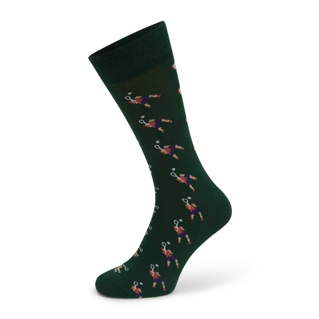 Sutton Green Tennis Player Cotton Sock