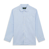 Blue Softest Two-Fold Cotton Pyjama Set
