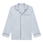 Blue Exclusive Stripe Poplin Pyjama Set