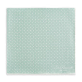 Micro Spot Printed Silk Pocket Square