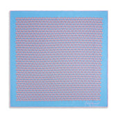 Beach Hut Silk Pocket Square