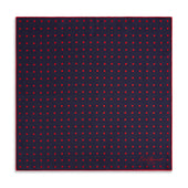 Churchill Silk Spot Pocket Square