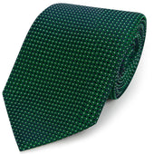 Green Circle Diamond Woven