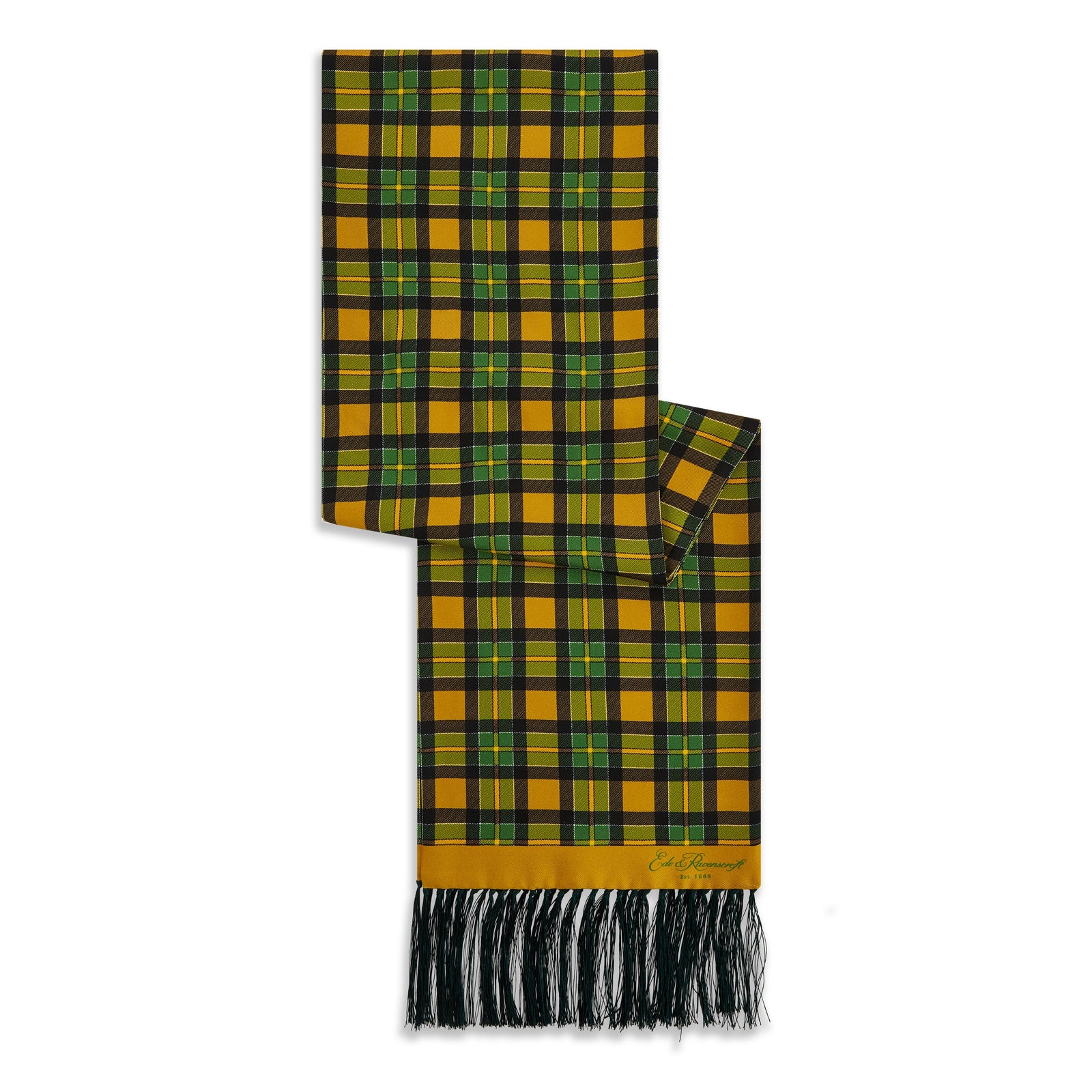 Tartan Silk Scarf