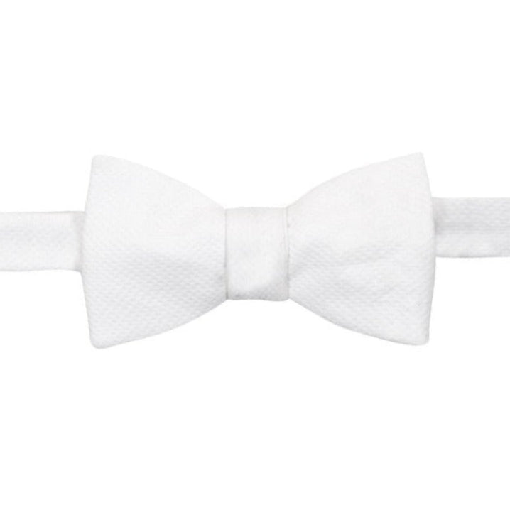 Marcella Cotton Pre-tied Adjustable Woven Bow Tie