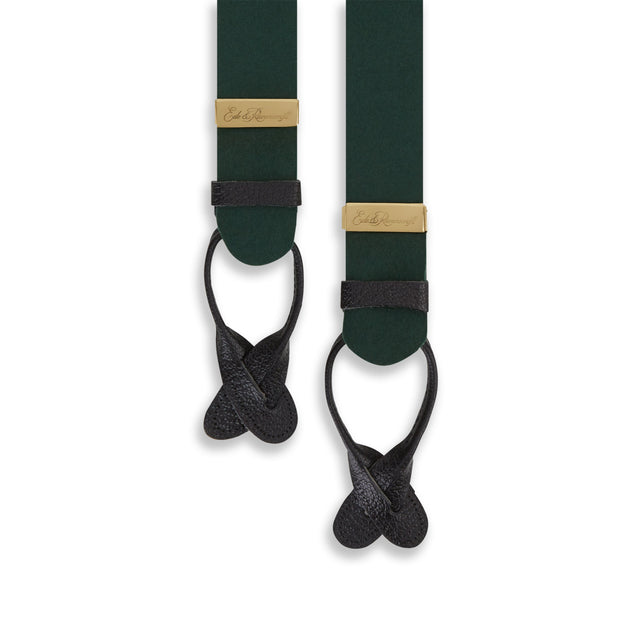 Green box cloth braces