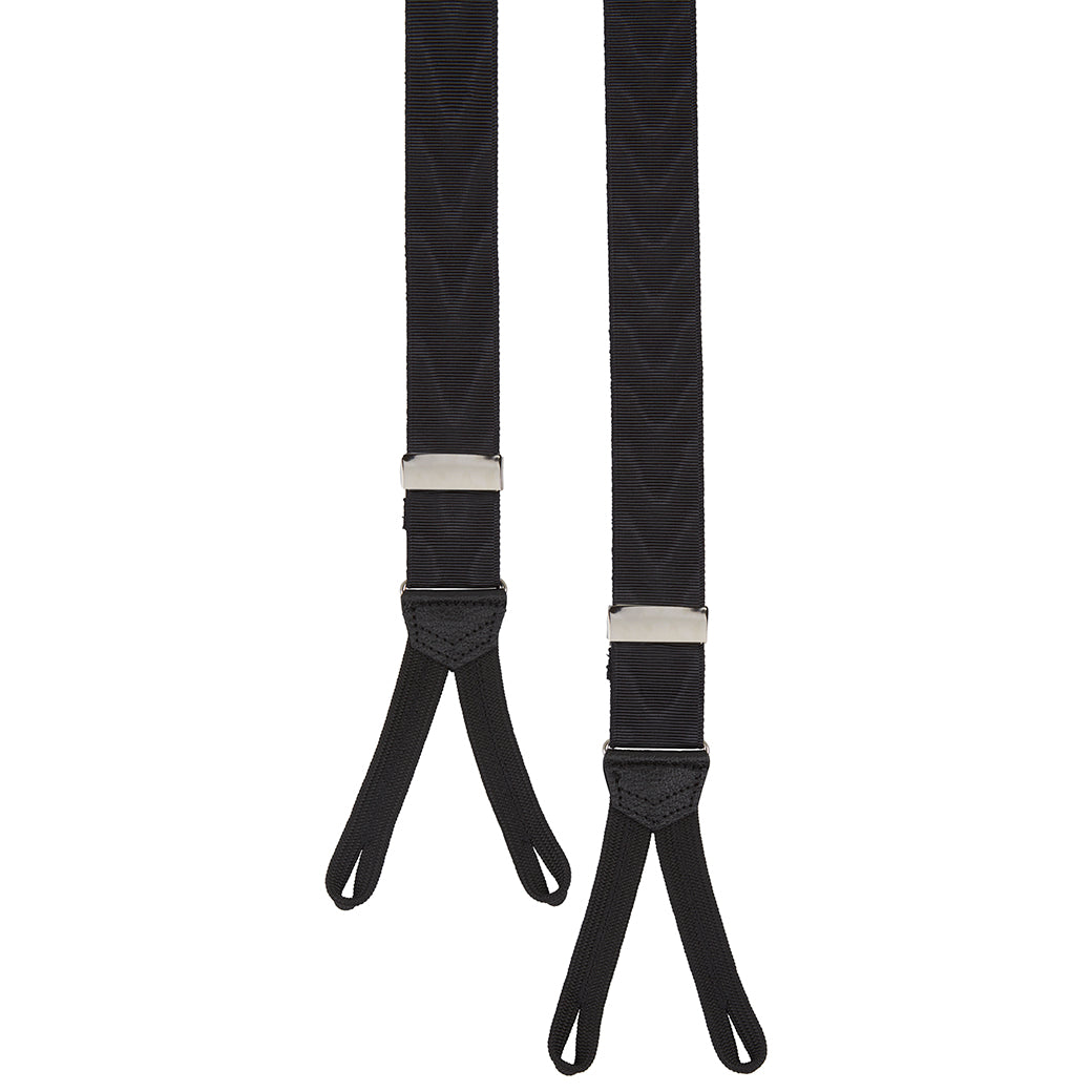 Black 32mm Moire Braces