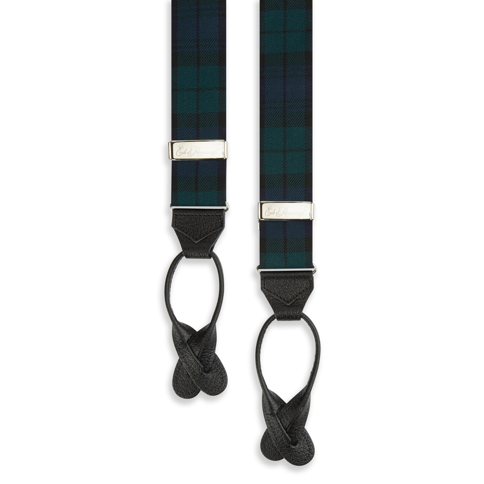 And Tartan Woven Braces
