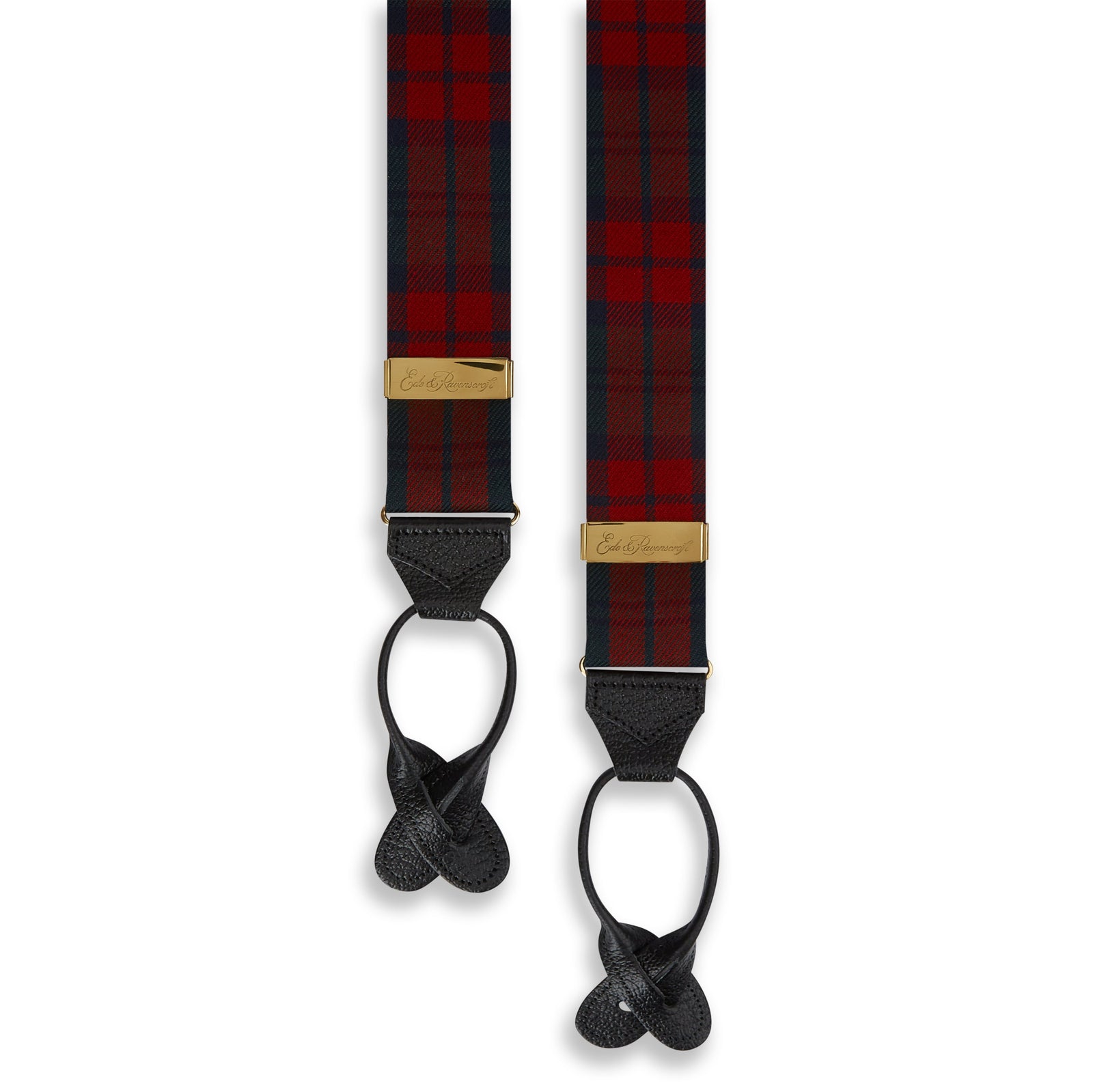And Tartan Woven Braces