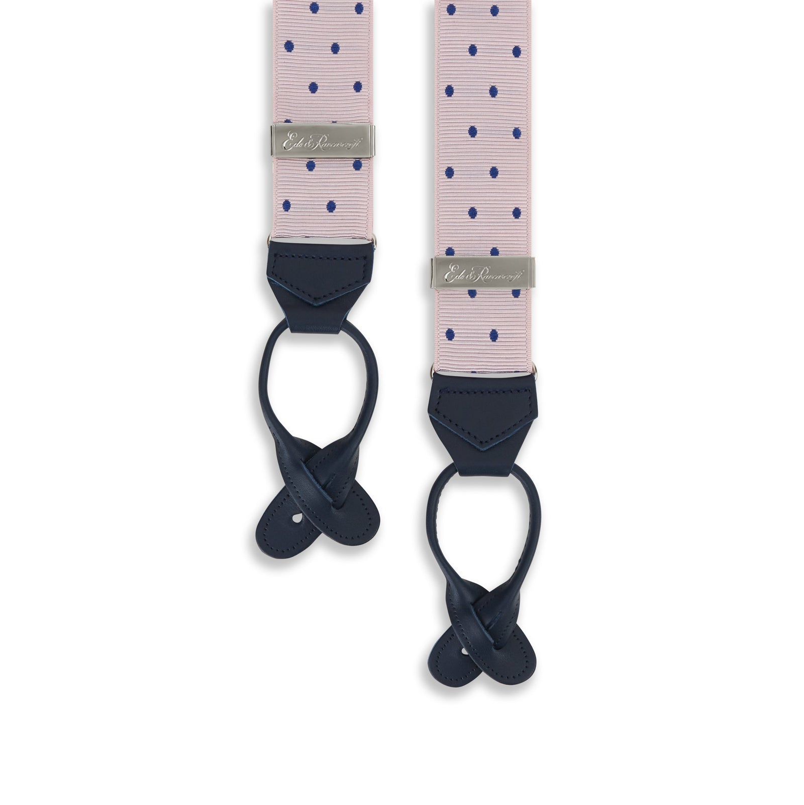 And Navy Webbed Spot Braces
