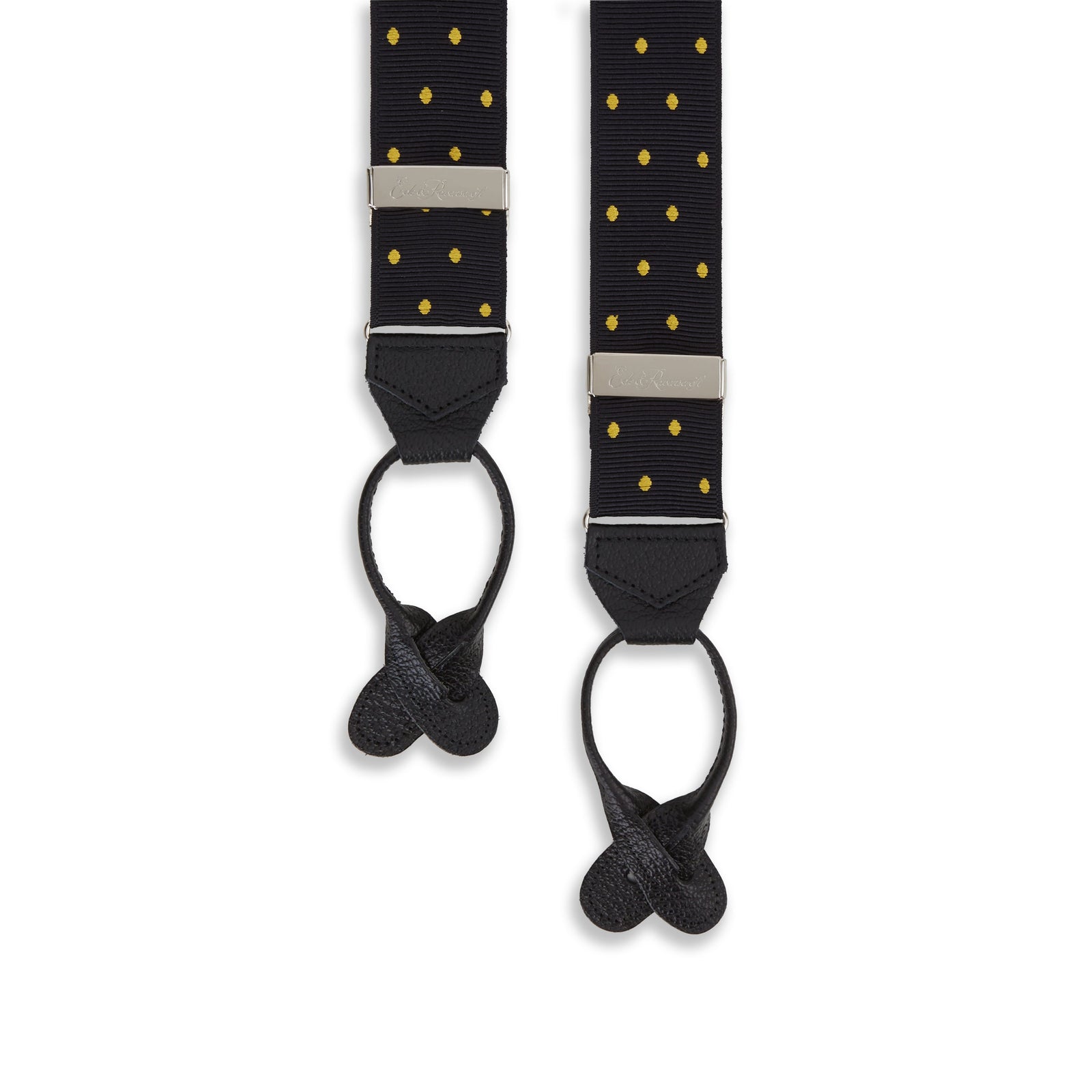 And Gold Webbed Spot Braces