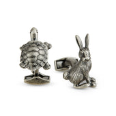 HARE AND TORTOISE CUFFLINK