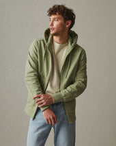 Men's Classic Full Zip - Pale Sage