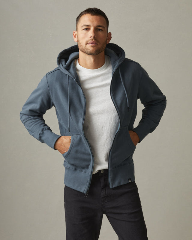 Men's Classic Full Zip - Vintage Indigo