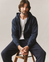 Men S Relaxed Classic Full Zip Oxford