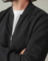 Men S Fleece Bomber Jacket