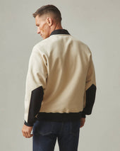 Men S Fleece Bomber Jacket