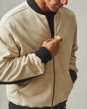 Men S Fleece Bomber Jacket