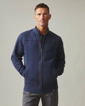 Men S Moto Full Zip Oxford