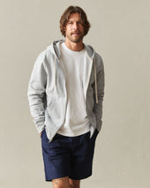 Men S Midweight Full Zip Athletic Heather