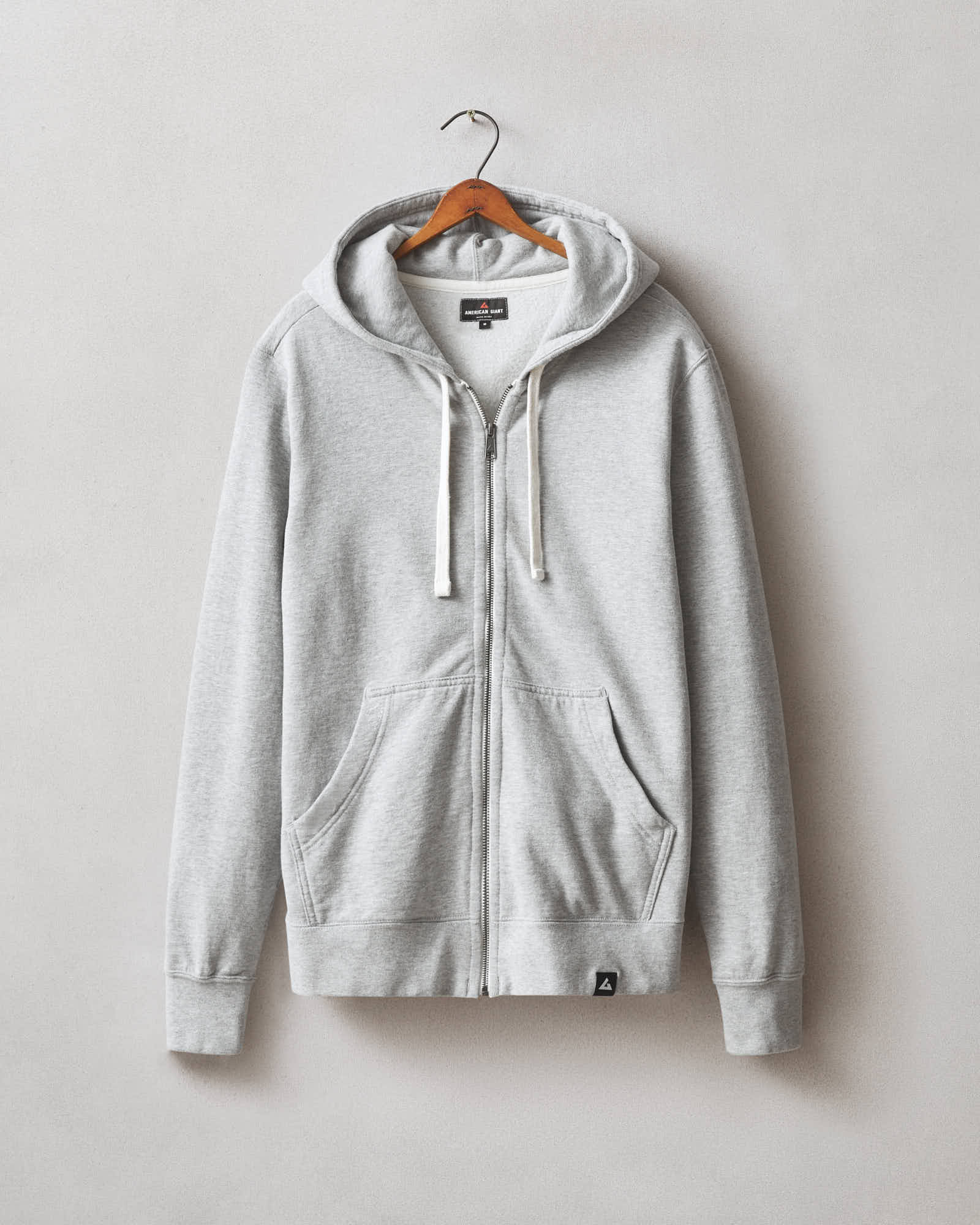 Men S Midweight Full Zip Athletic Heather