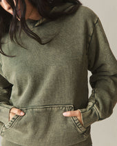 Unisex American Vintage Pullover Mineral Wash Deep