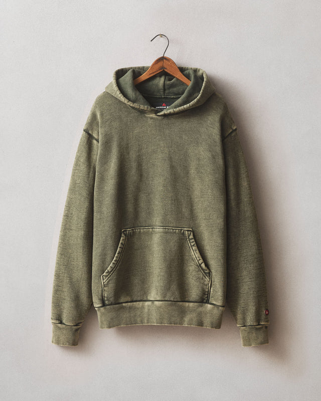 Unisex American Vintage Pullover Mineral Wash Deep