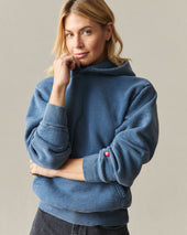 Unisex American Vintage Pullover Wash Marine Navy